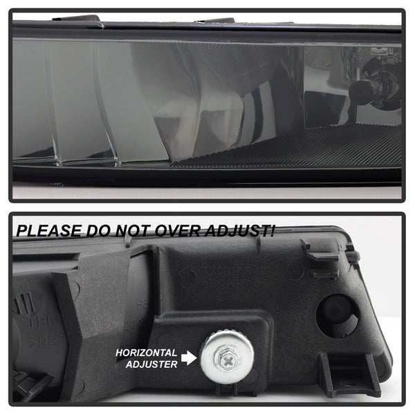 Spyder Auto 5071637 (Spyder) Acura TL 02-03 OEM Fog Lights wo/Switch-Smoke