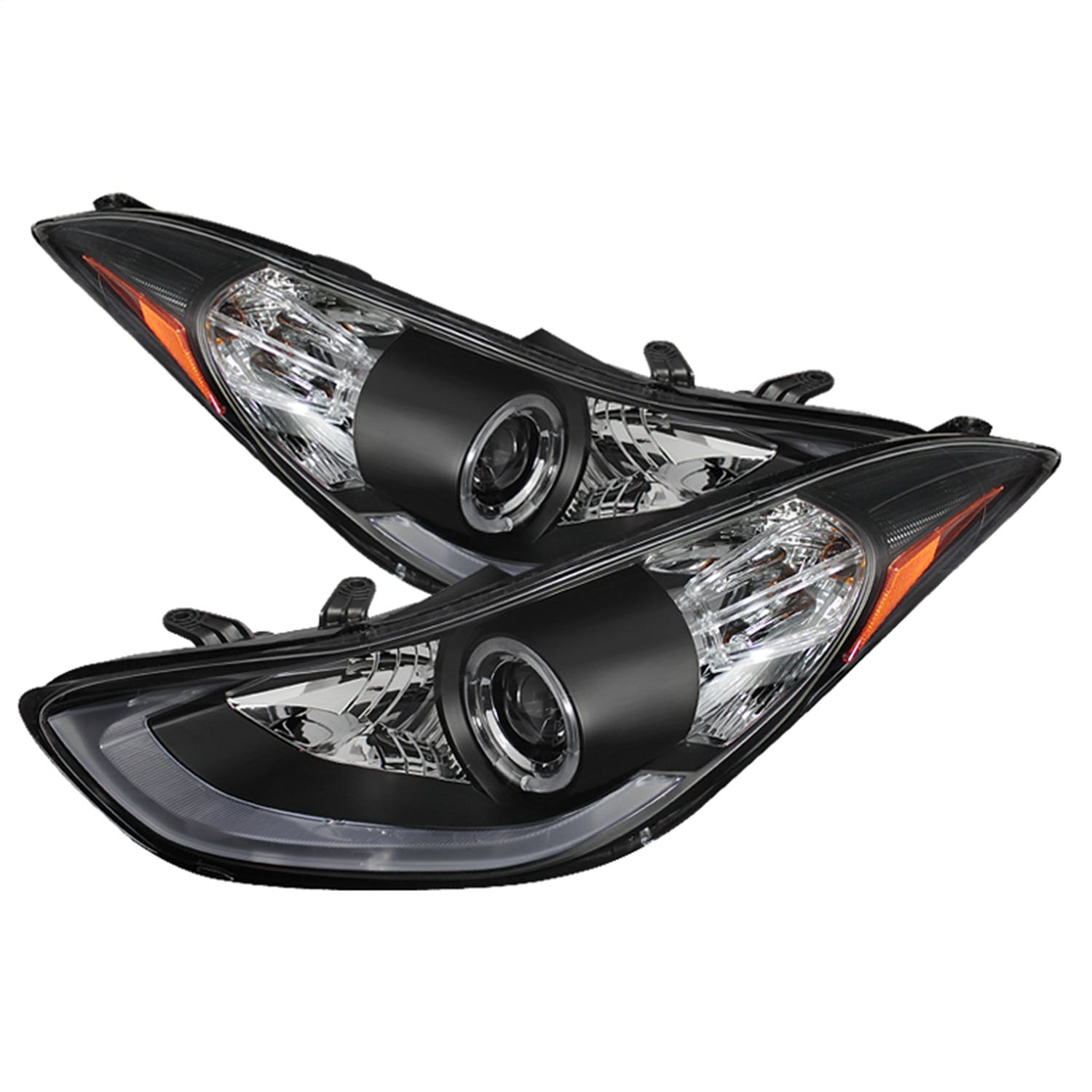 Spyder Auto 5073662 (Spyder) Hyundai Elantra 11-13 Projector Headlights (Not compatible with the GT