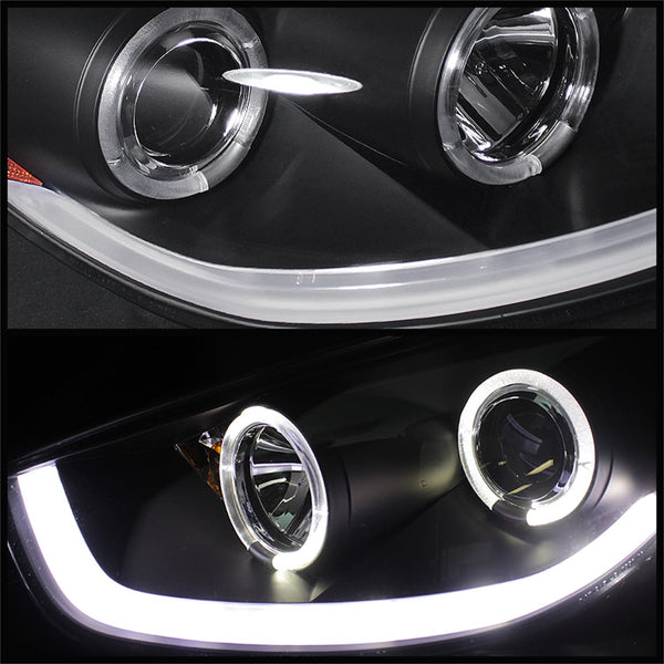 Spyder Auto 5073860 (Spyder) Hyundai Tucson 10-14 Projector Headlights-DRL-Black-High H1 (Included)-