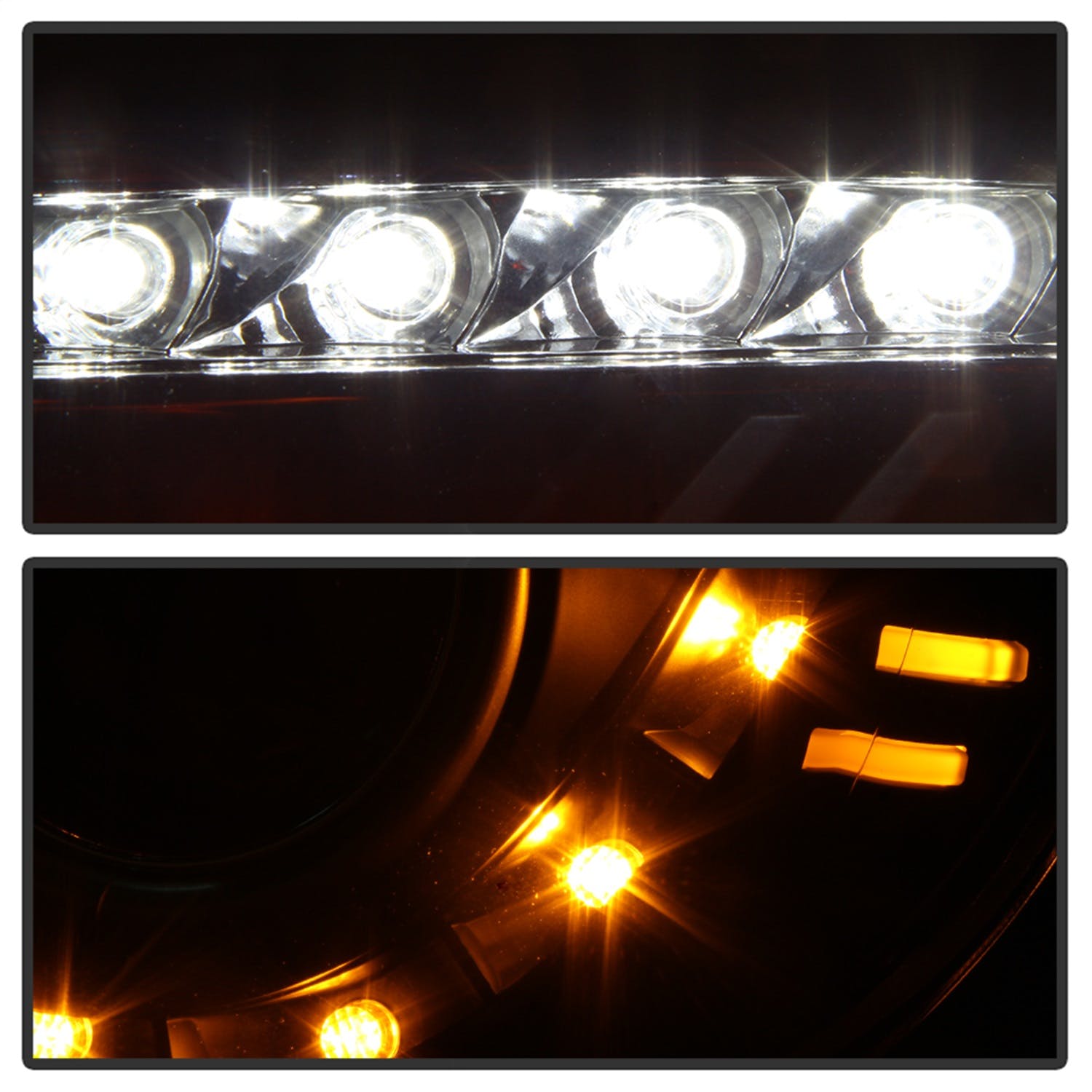 Spyder Auto 5075413 (Spyder) Scion FRS 12-14 Projector Headlights-DRL LED-Black