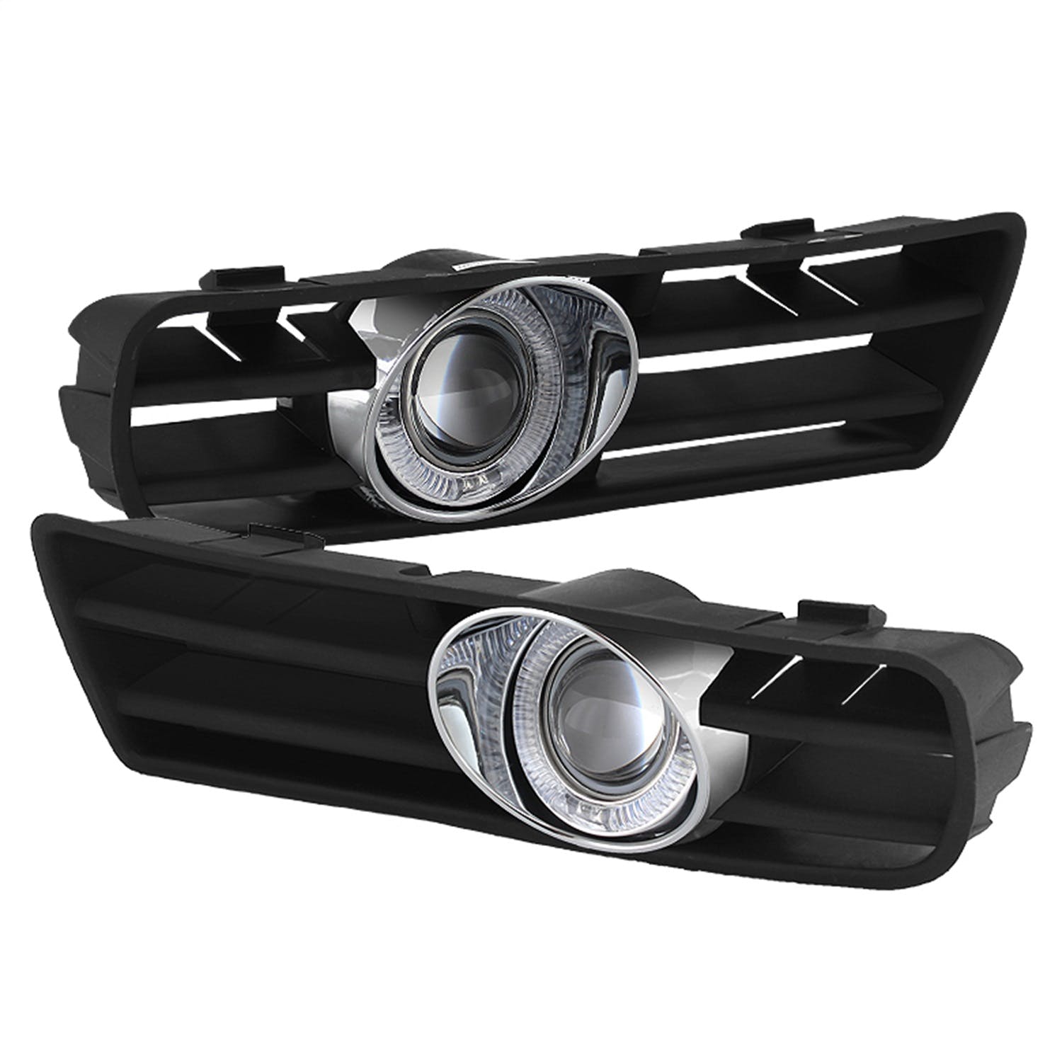 Spyder Auto 5076243 (Spyder) Volkswagen Golf GTI/TDI 99-04 Halo Projector Fog Lights w/Switch-Clear