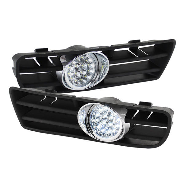 Spyder Auto 5076250 (Spyder) Volkswagen Golf GTI/TDI 99-04 Halo LED Fog Lights w/Switch