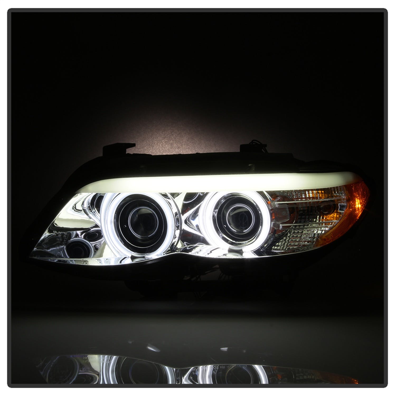 Spyder Auto 5076502 (Spyder) BMW X5 E53 2004-2006 Dual Projector Headlights-Xenon/HID Model Only ( N