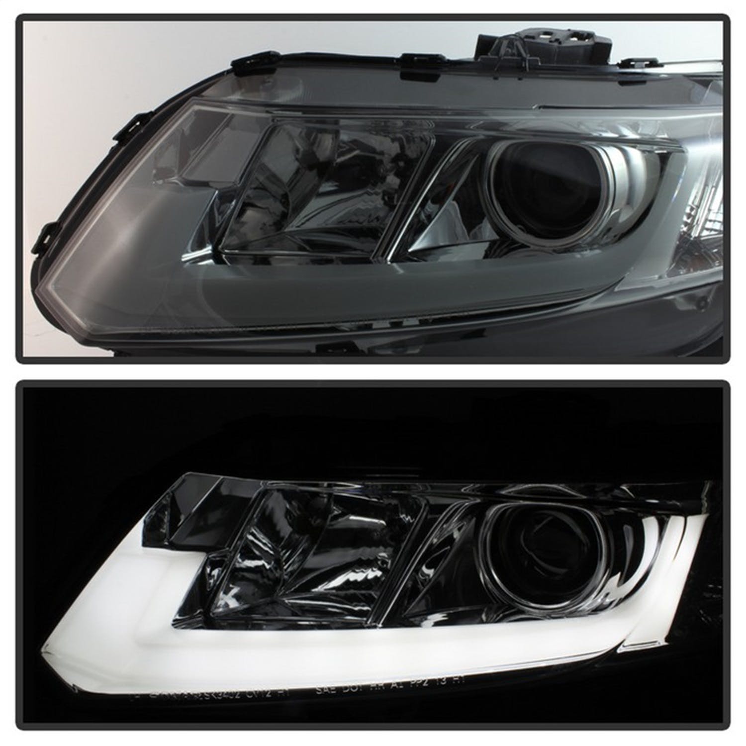 Spyder Auto 5076533 (Spyder) Honda Civic 2012-2014 Projector Headlights (does not fit the 2014 Civic
