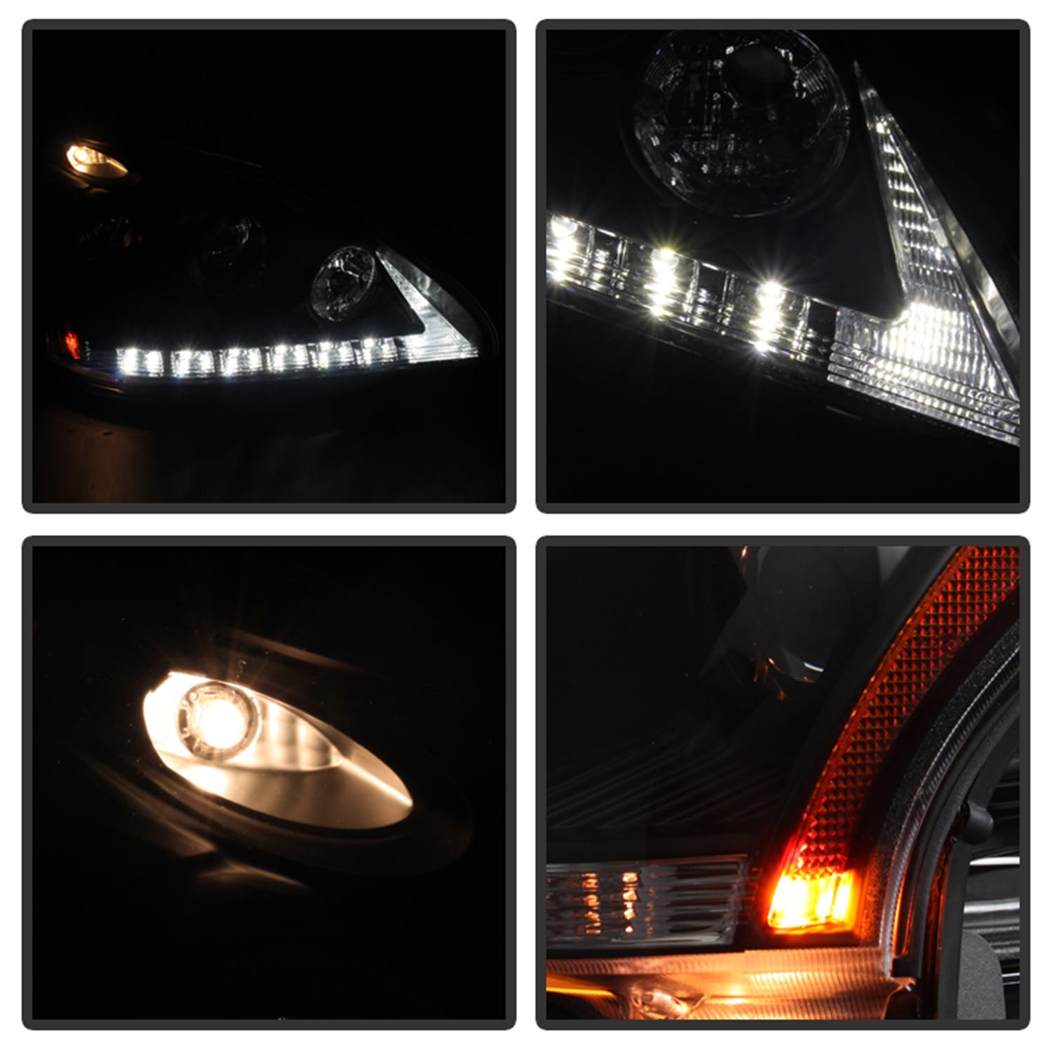 Spyder Auto 5076779 (Spyder) Lexus RX330 2004-2006 Projector Headlights-Halogen Model Only ( Not Com