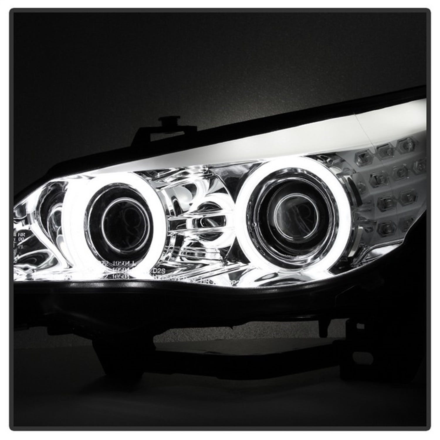 Spyder Auto 5077318 (Spyder) BMW E60 5-Series ( D2S HID ) 04-07 Projector Headlights-Factory Xenon M