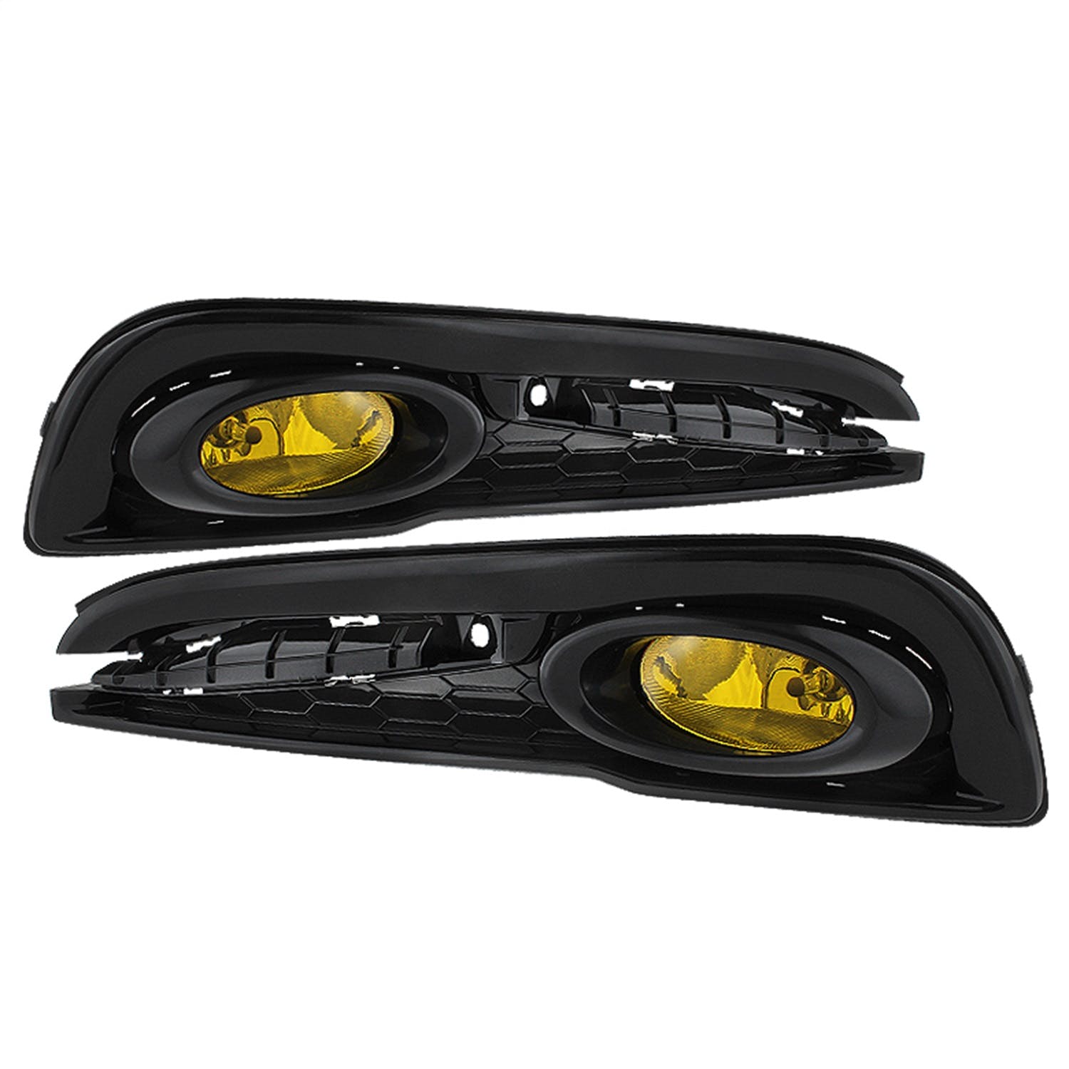 Spyder Auto 5077752 (Spyder) Honda Civic 2013-2015 4dr OEM Fog Light W/Switch-Yellow
