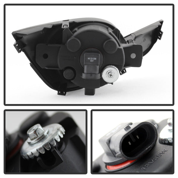 Spyder Auto 5077813 (Spyder) Nissan Altima 2013-2015 4dr. OEM Fog Lights w/Switch-Clear