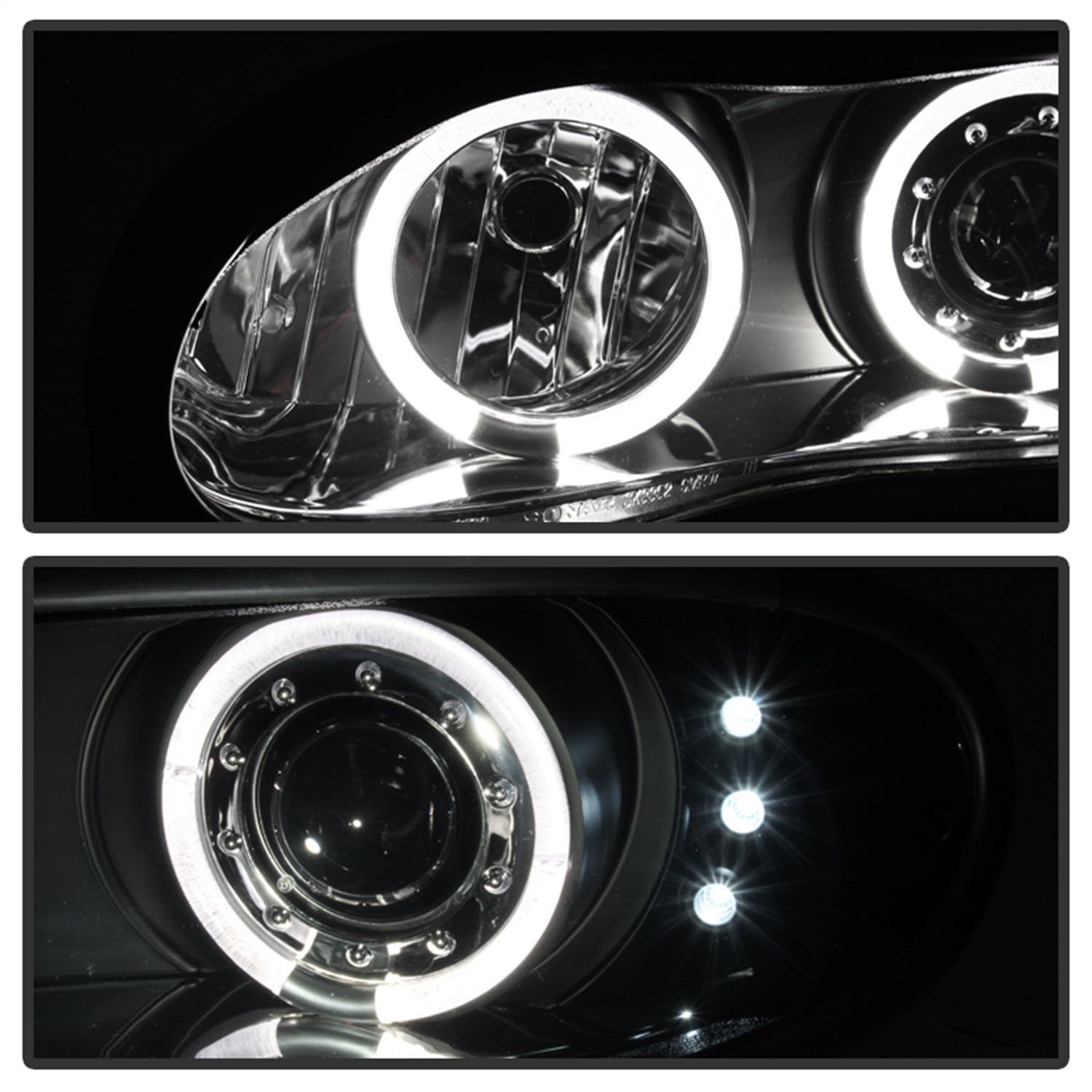Spyder Auto 5078261 (Spyder) Chevy Camaro 98-02 Projector Headlights-LED Halo-LED ( Replaceable LEDs