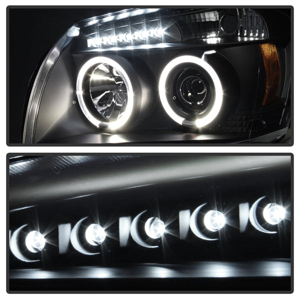 Spyder Auto 5078377 (Spyder) Dodge Magnum 05-07 Projector Headlights-LED Halo-LED ( Replaceable LEDs