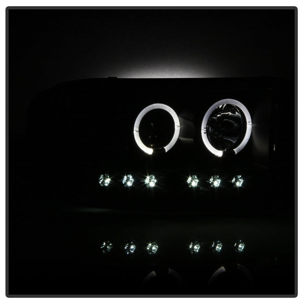 Spyder Auto 5078384 (Spyder) Dodge Ram 1500 02-05/Ram 2500/3500 03-05 Projector Headlights-LED Halo-