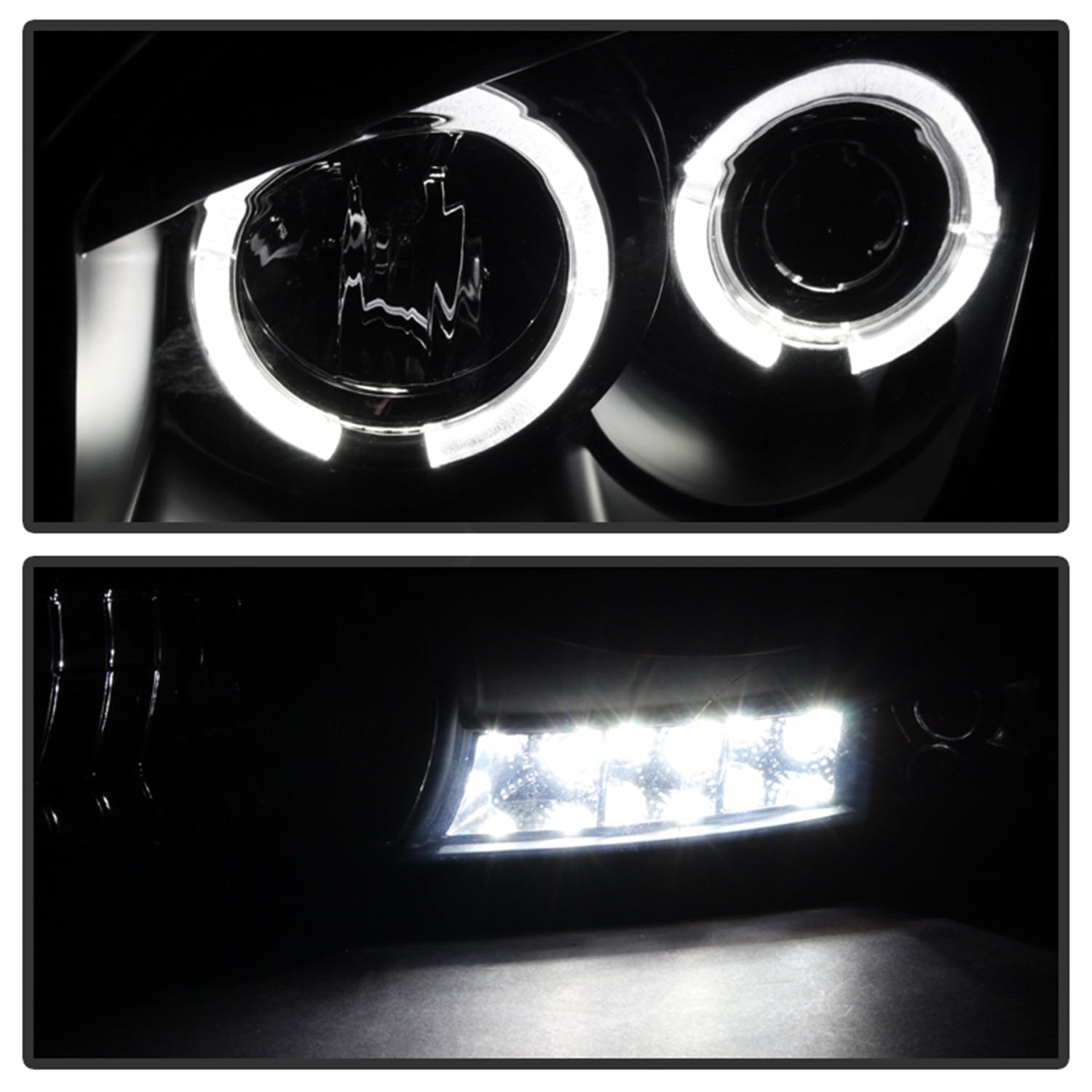Spyder Auto 5078391 (Spyder) Dodge Ram 1500 06-08/Ram 2500/3500 06-09 Projector Headlights-LED Halo-