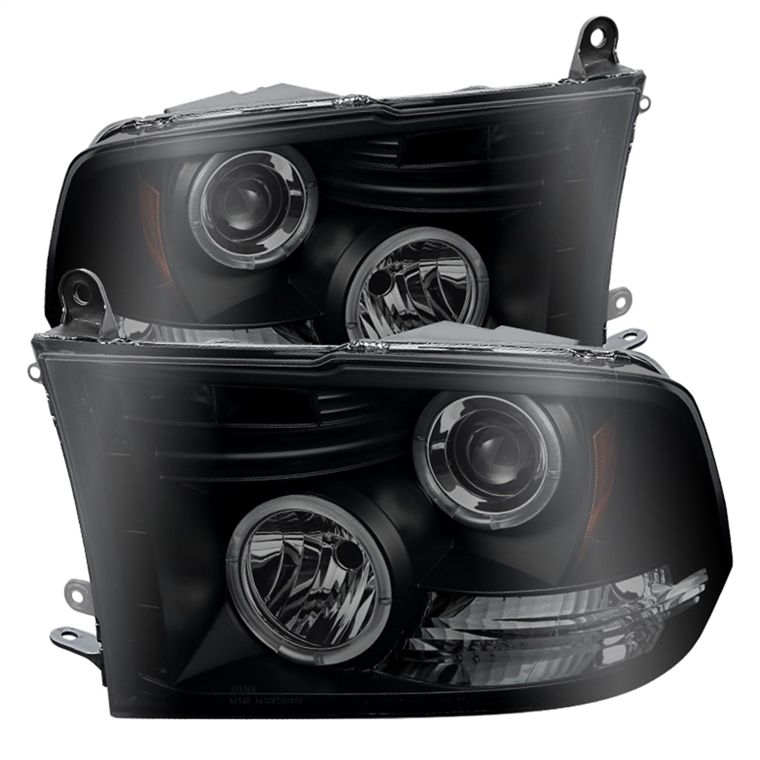 Spyder Auto 5078407 (Spyder) Dodge Ram 1500 09-16/Ram 2500/3500 10-16 Projector Headlights-Halogen M