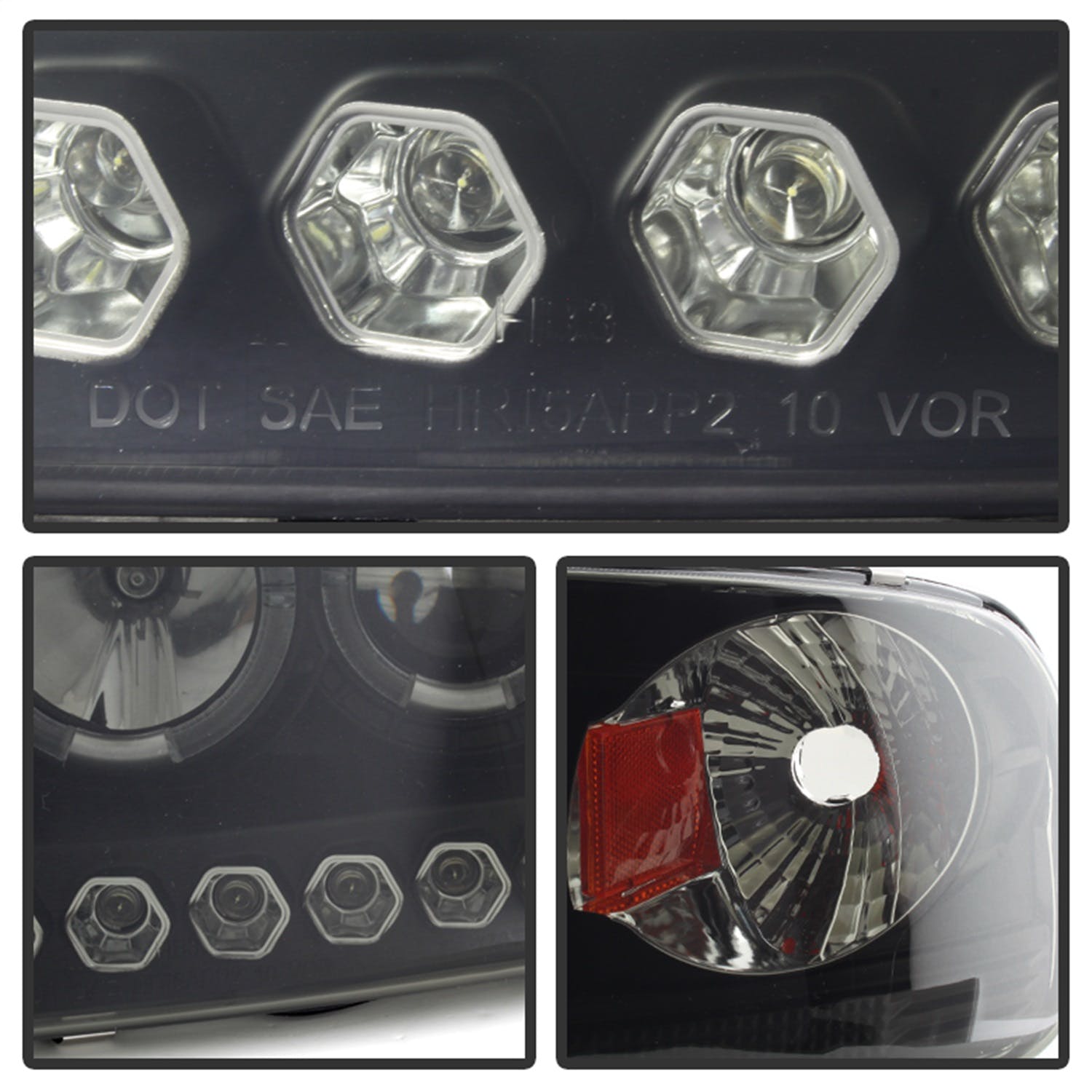 Spyder Auto 5078445 (Spyder) Ford F150 97-03/Expedition 97-02 1PC Projector Headlights-( Will Not Fi