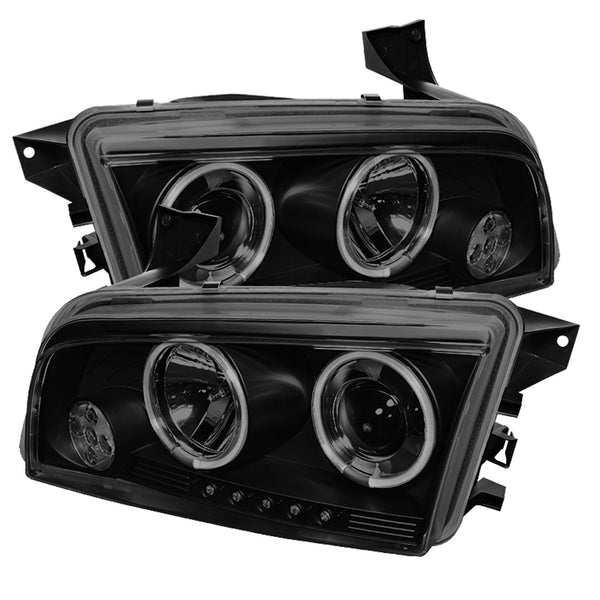 Spyder Auto 5078766 (Spyder) Dodge Charger 06-10 Projector Headlights-Halogen Model Only ( Not Compa