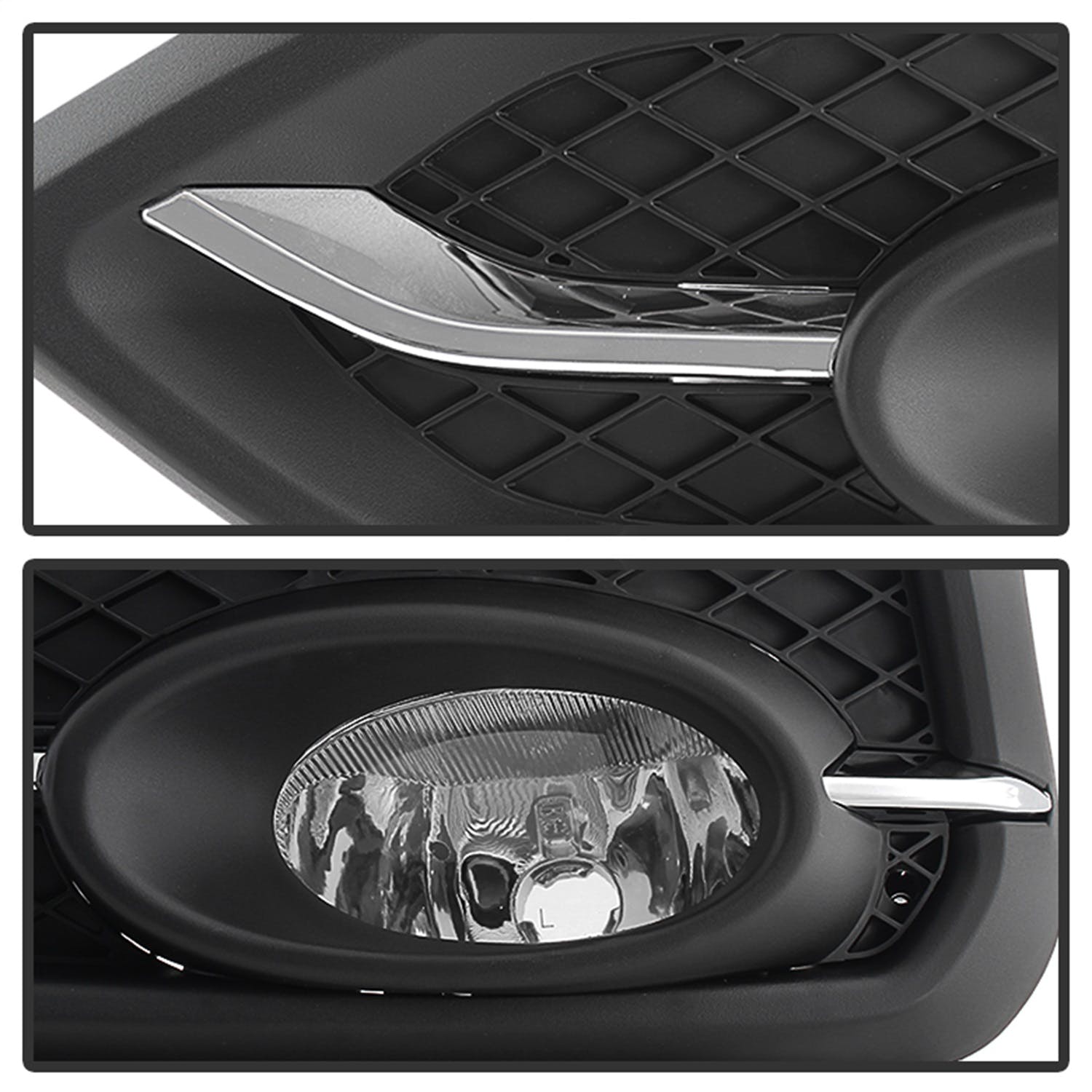 Spyder Auto 5080226 (Spyder) Honda Civic 2014-2015 2Dr/Coupe OEM Fog Light W/Switch-Clear