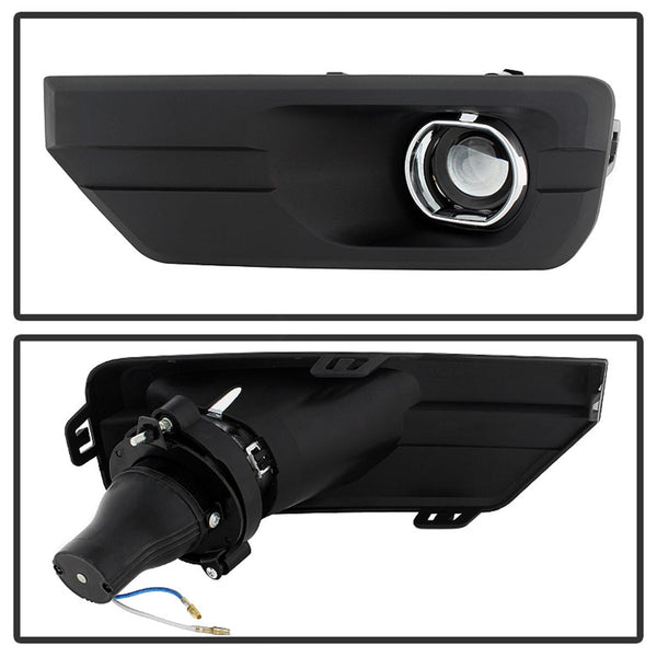 Spyder Auto 5080318 (Spyder) GMC Acadia 2013-2015 OEM Fog Light W/Universal Switch-Clear