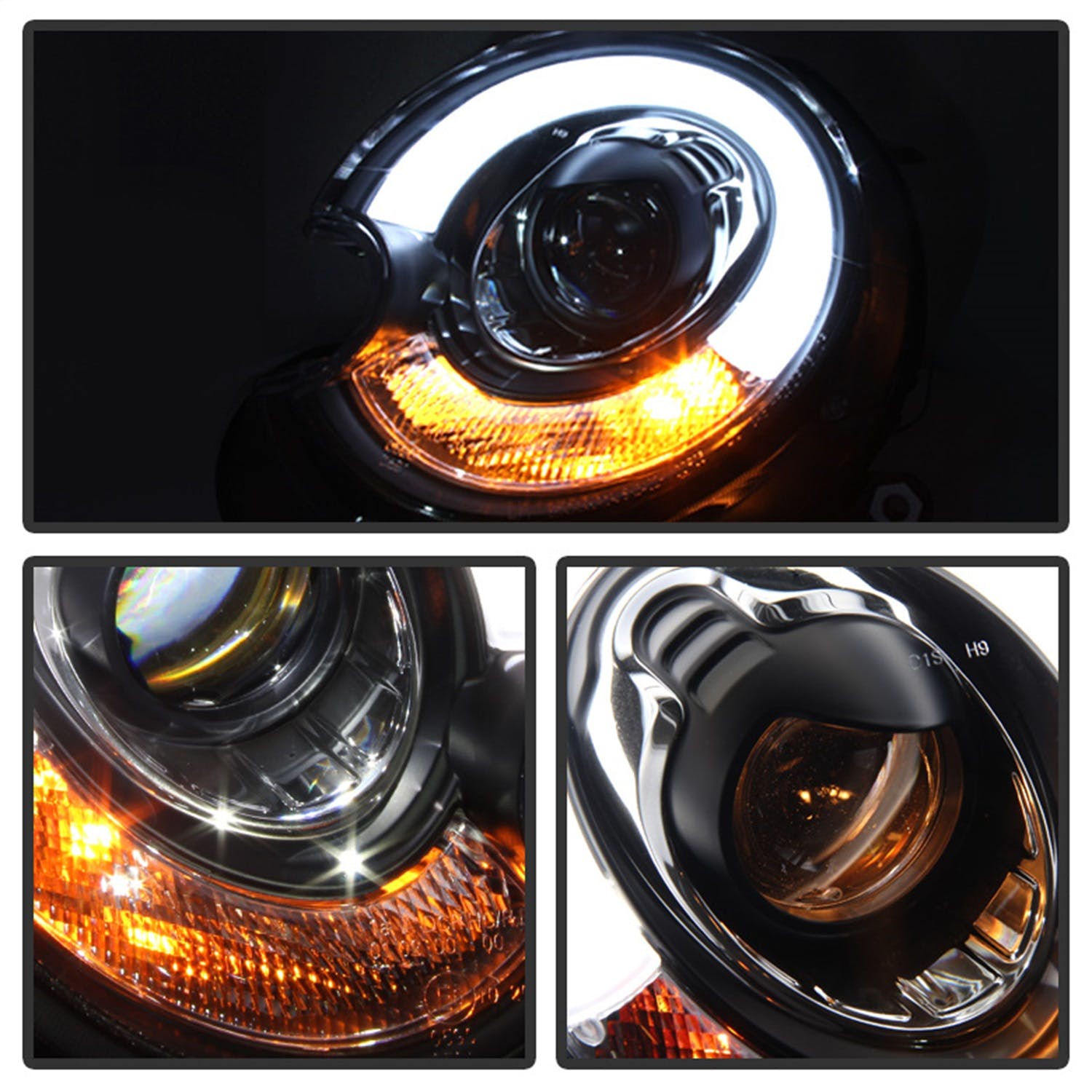 Spyder Auto 5080615 (Spyder) Mini Cooper 2010-2012 Projector Headlights-Xenon/HID Model Only ( Not C