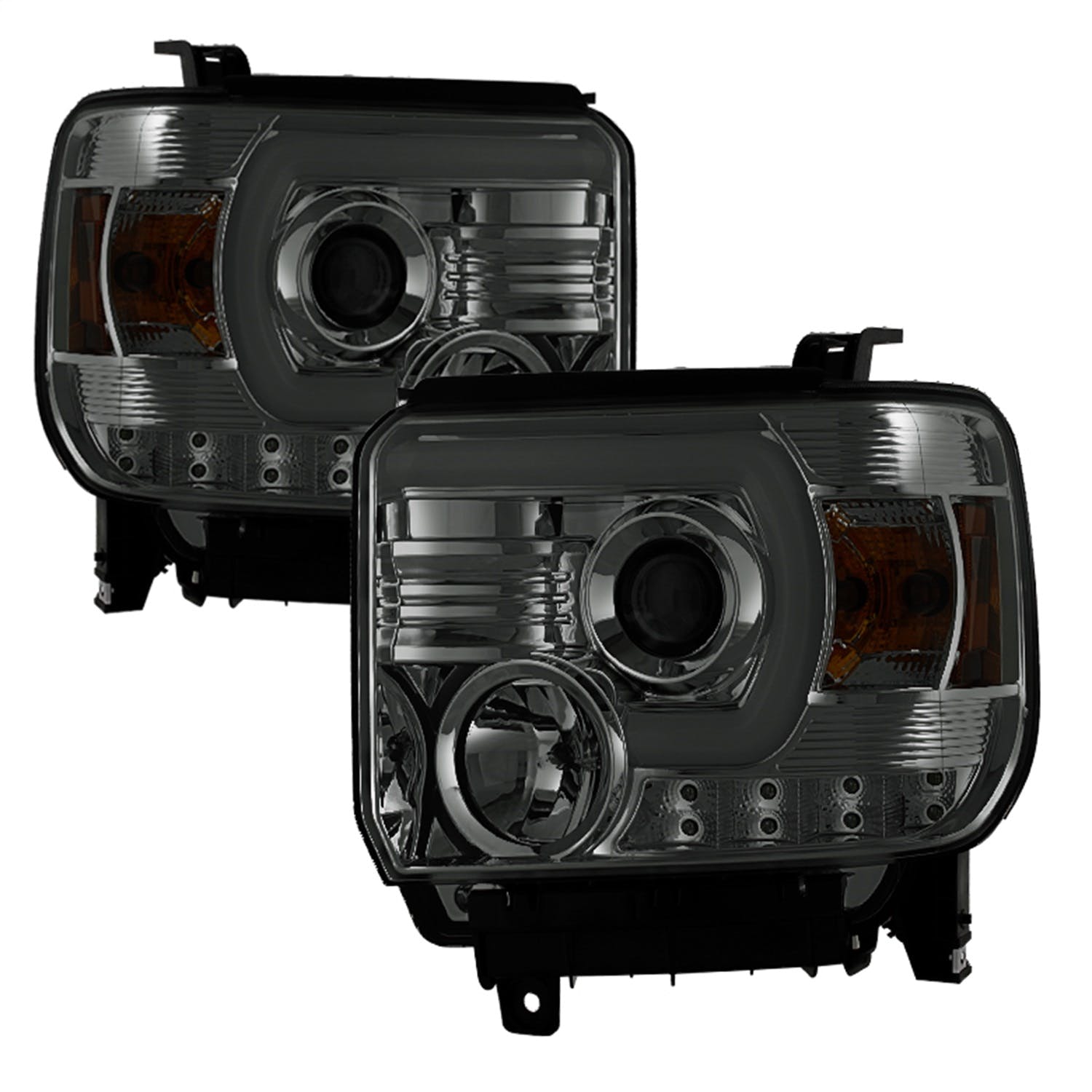 Spyder Auto 5080875 (Spyder) GMC Sierra 1500/2500HD/3500HD 14-15 (compatible on models w/factory LED
