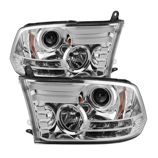 Spyder Auto 5080905 (Spyder) Dodge Ram 1500/2500/3500 13-16 Projector Headlights (Not compatible on