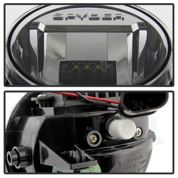 Spyder Auto 5081063 (Spyder) Ford F150 09-14 LED Fog Lights-Chrome