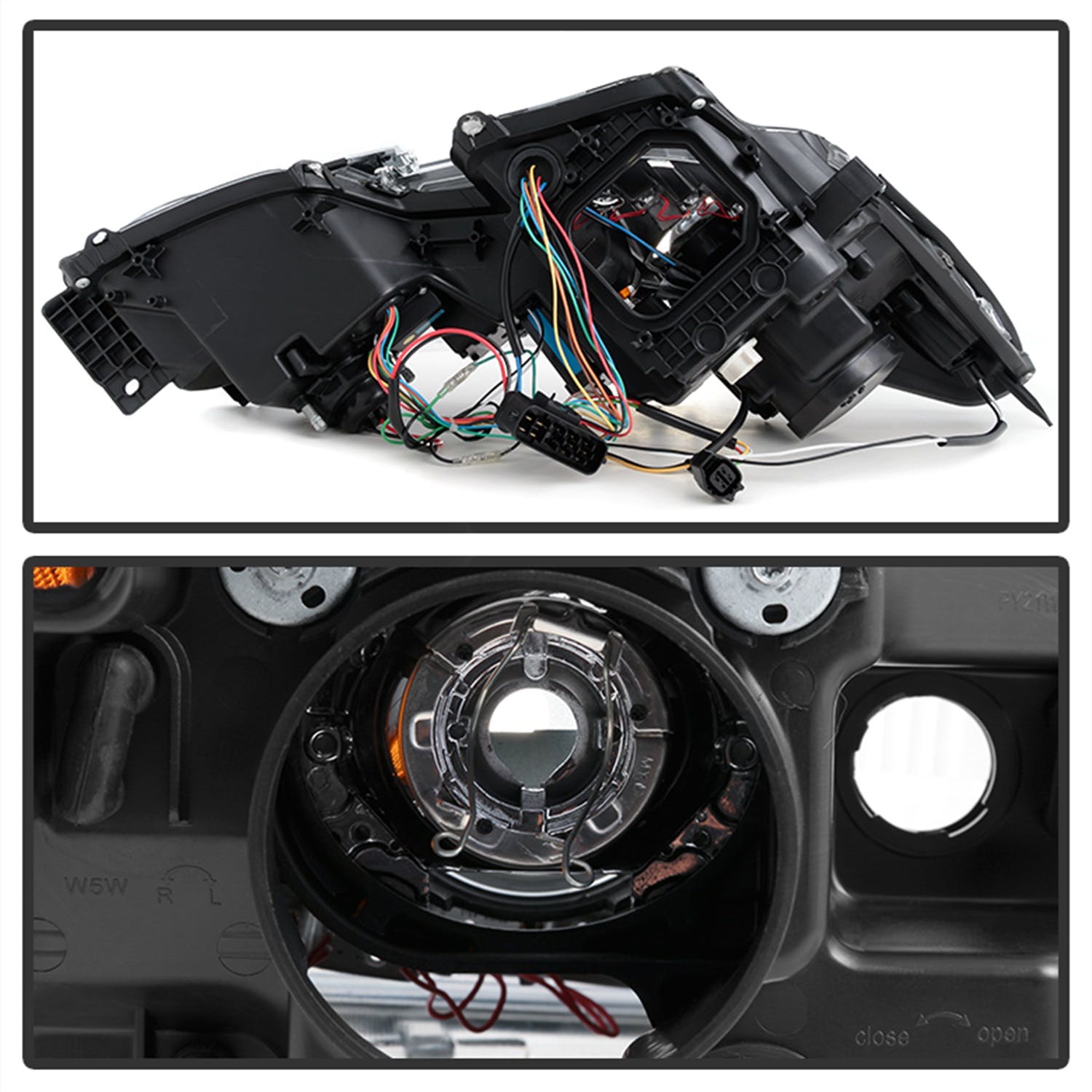Spyder Auto 5082800 (Spyder) Lexus GS 300/350/450/460 2006-2011 Projector Headlights-Xenon/HID Model