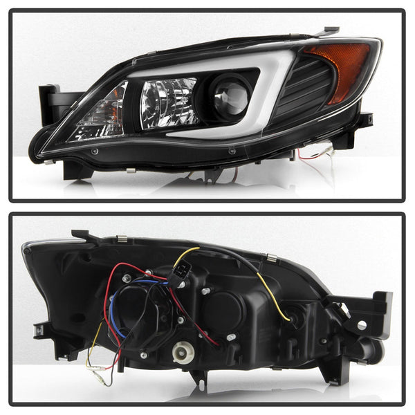 Spyder Auto 5083944 (Spyder) Subaru Impreza WRX 2008-2014 Projector Headlights-Halogen Model Only (