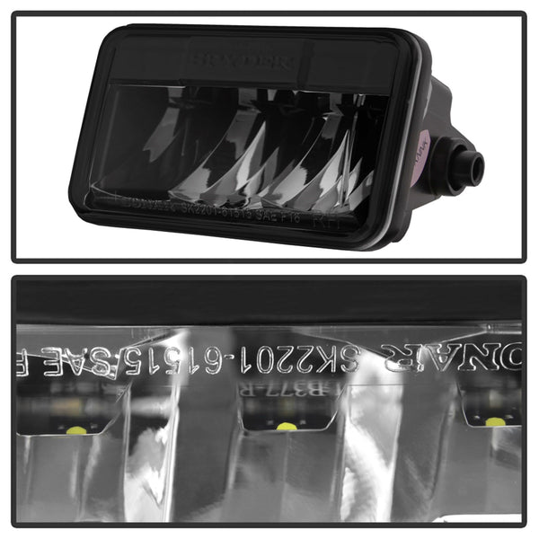 Spyder Auto 5083975 (Spyder) Ford F150 15-16 LED Fog Lights-Black