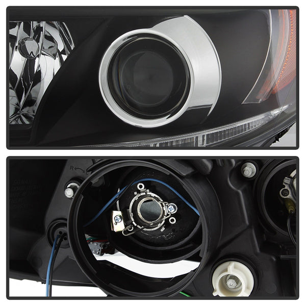 Spyder Auto 5084002 (Spyder) Toyota Sienna 15-17 (SE XE models only) Projector Headlights-Halogen Mo
