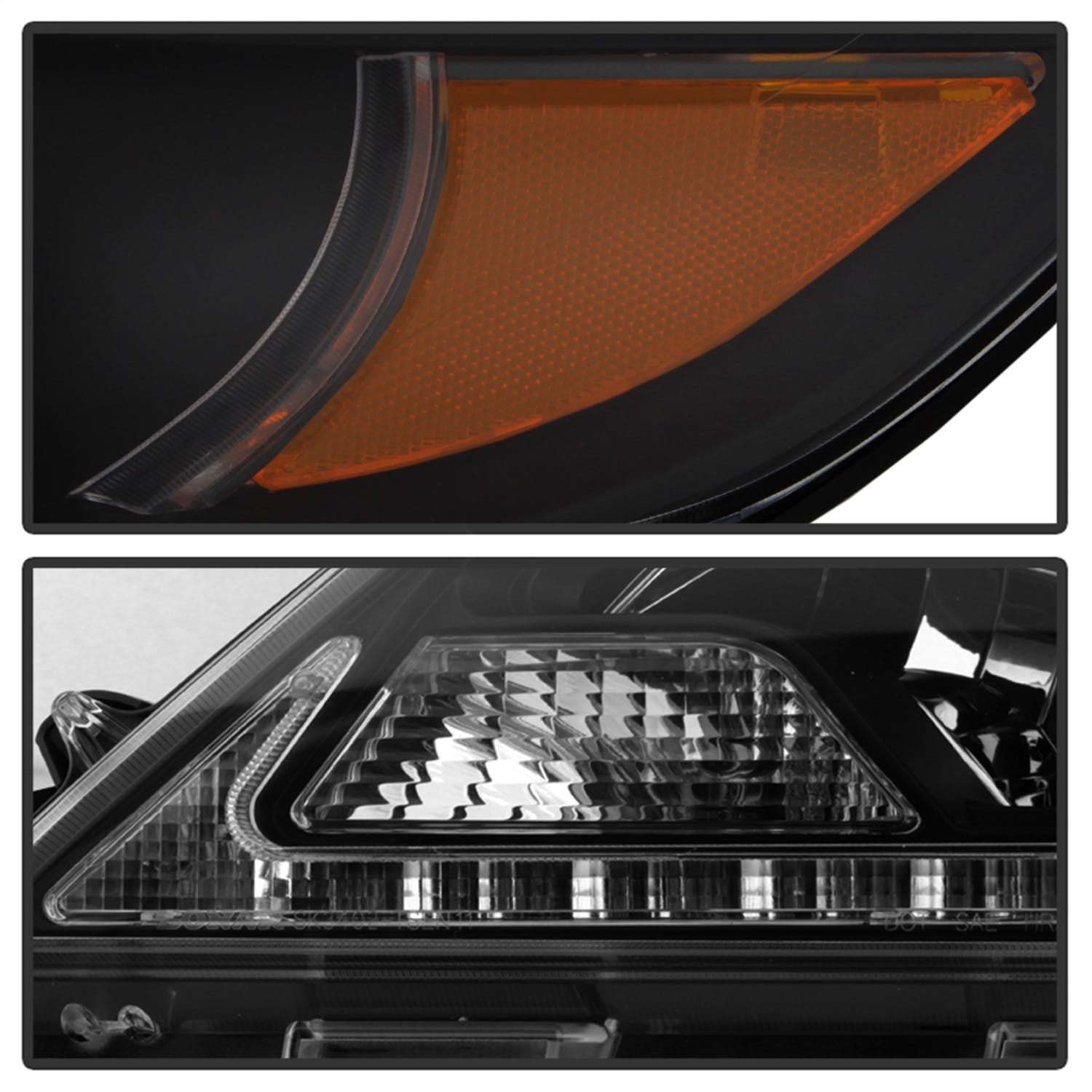 Spyder Auto 5084002 (Spyder) Toyota Sienna 15-17 (SE XE models only) Projector Headlights-Halogen Mo