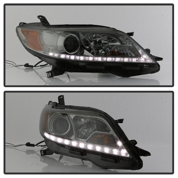 Spyder Auto 5084019 (Spyder) Toyota Sienna 15-17 (SE XE models only) Projector Headlights-Halogen Mo