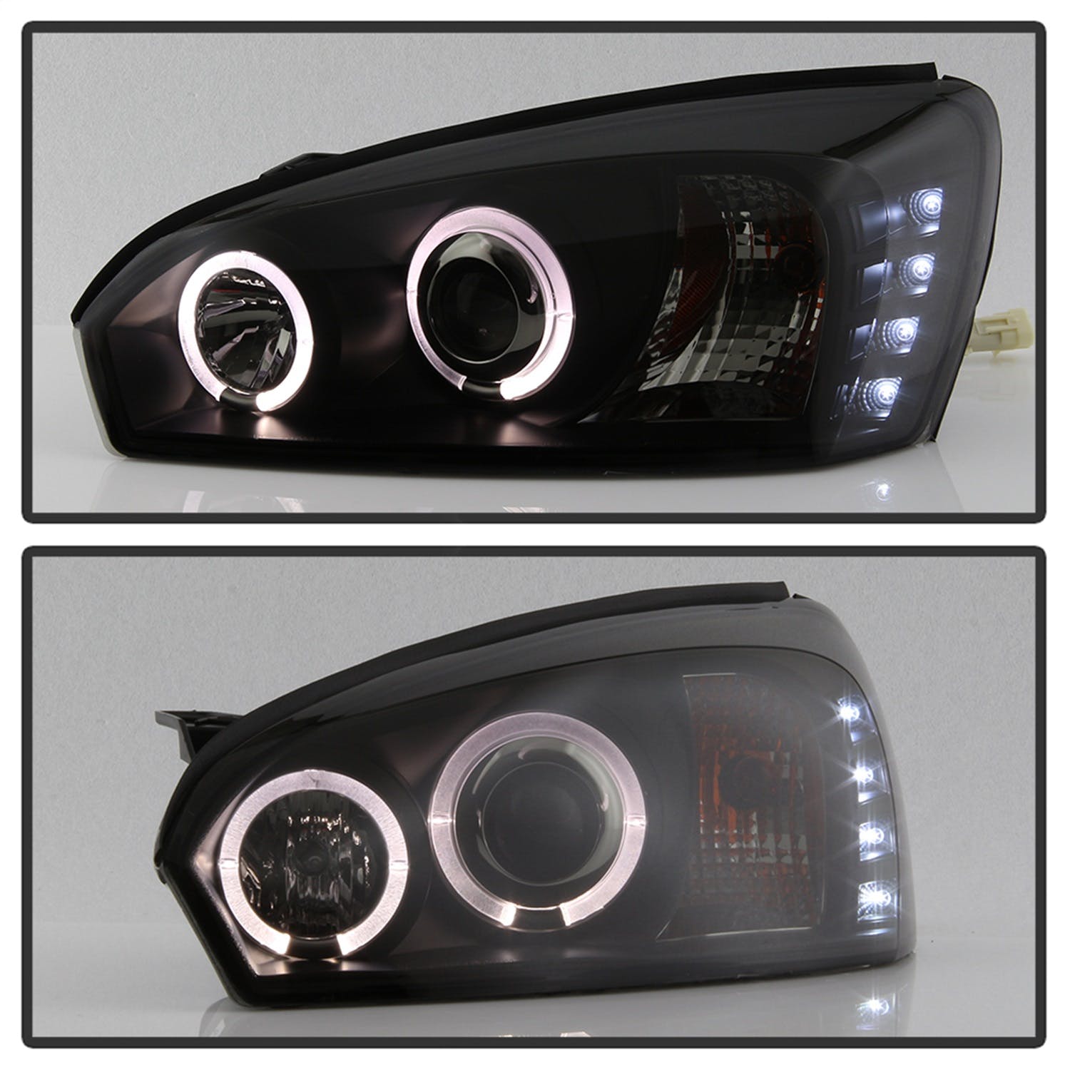Spyder Auto 5084316 (Spyder) Chevy Malibu 04-07 Projector Headlights-LED Halo-LED ( Replaceable LEDs