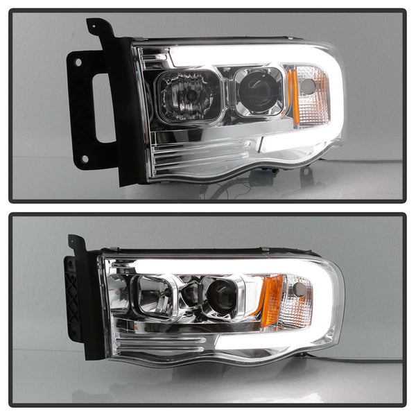 Spyder Auto 5084613 (Spyder) Dodge Ram 1500 02-05/Ram 2500/3500 03-05 Version 2 Projector Headlights