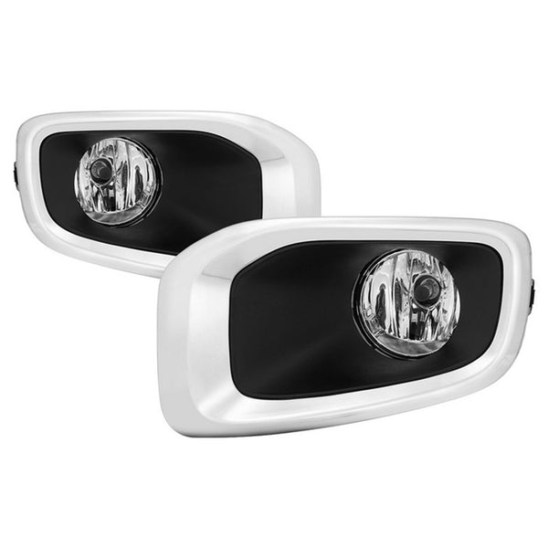Spyder Auto 5085023 (Spyder) Jeep Renegade 2015-2017 OEM Fog Lights W/Switch and Cover-Clear