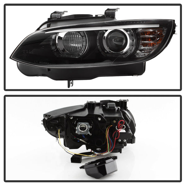Spyder Auto 5085184 (Spyder) BMW F92 3 Series 08-10 Projector Headlights-LED DRL-Black