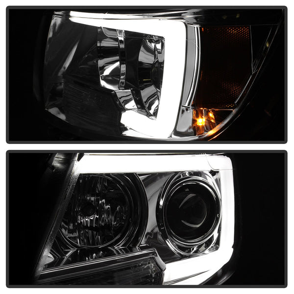 Spyder Auto 5085276 (Spyder) Chevy Colorado 15-17 Projector Headlights-Light Bar LED-Chrome