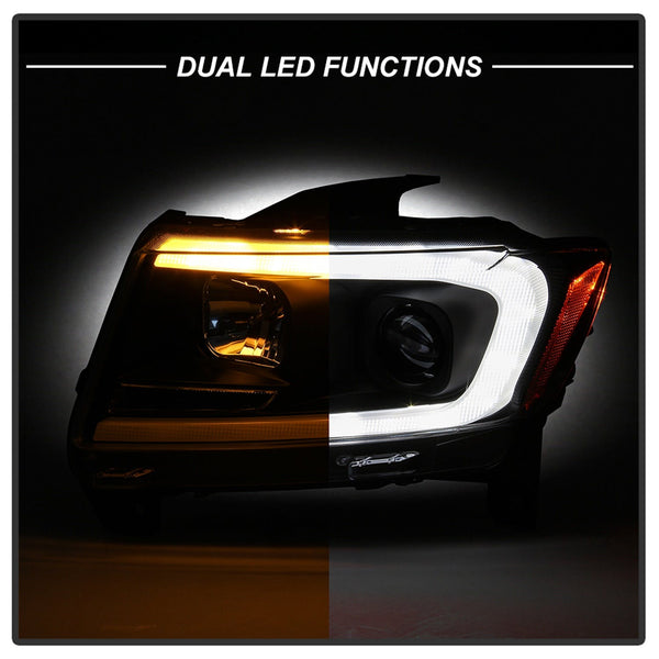 Spyder Auto 5085795 Light Bar Projector Headlights