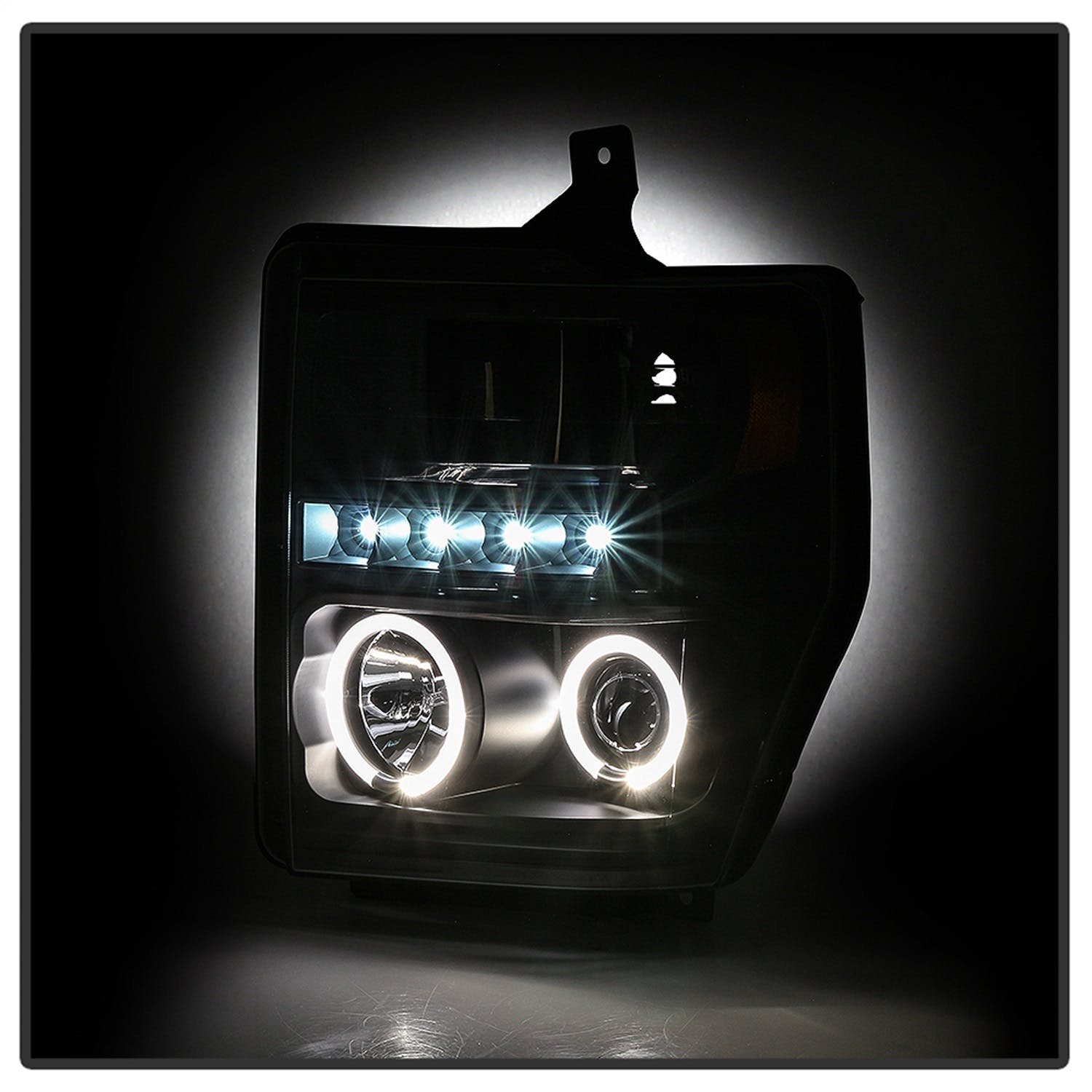 Spyder Auto 5086006 ( Spyder ) Ford F250/350/450 Super Duty 08-10 Projector Headlights-LED Halo-LED