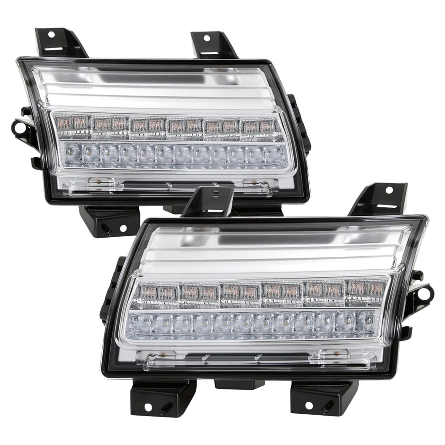 Spyder Auto 5086778 Full LED Front Bumper Lights
