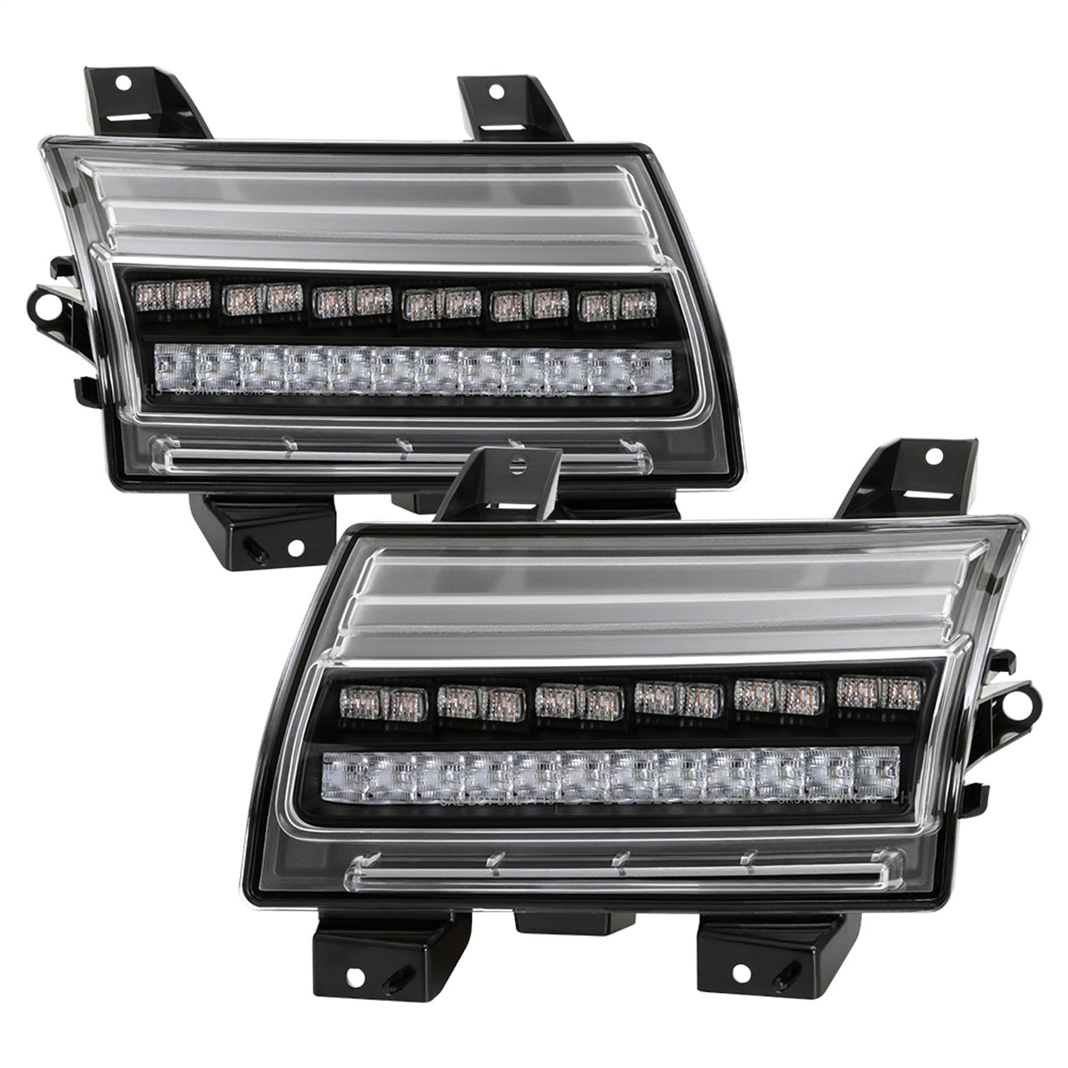 Spyder Auto 5086808 Full LED Front Bumper Lights