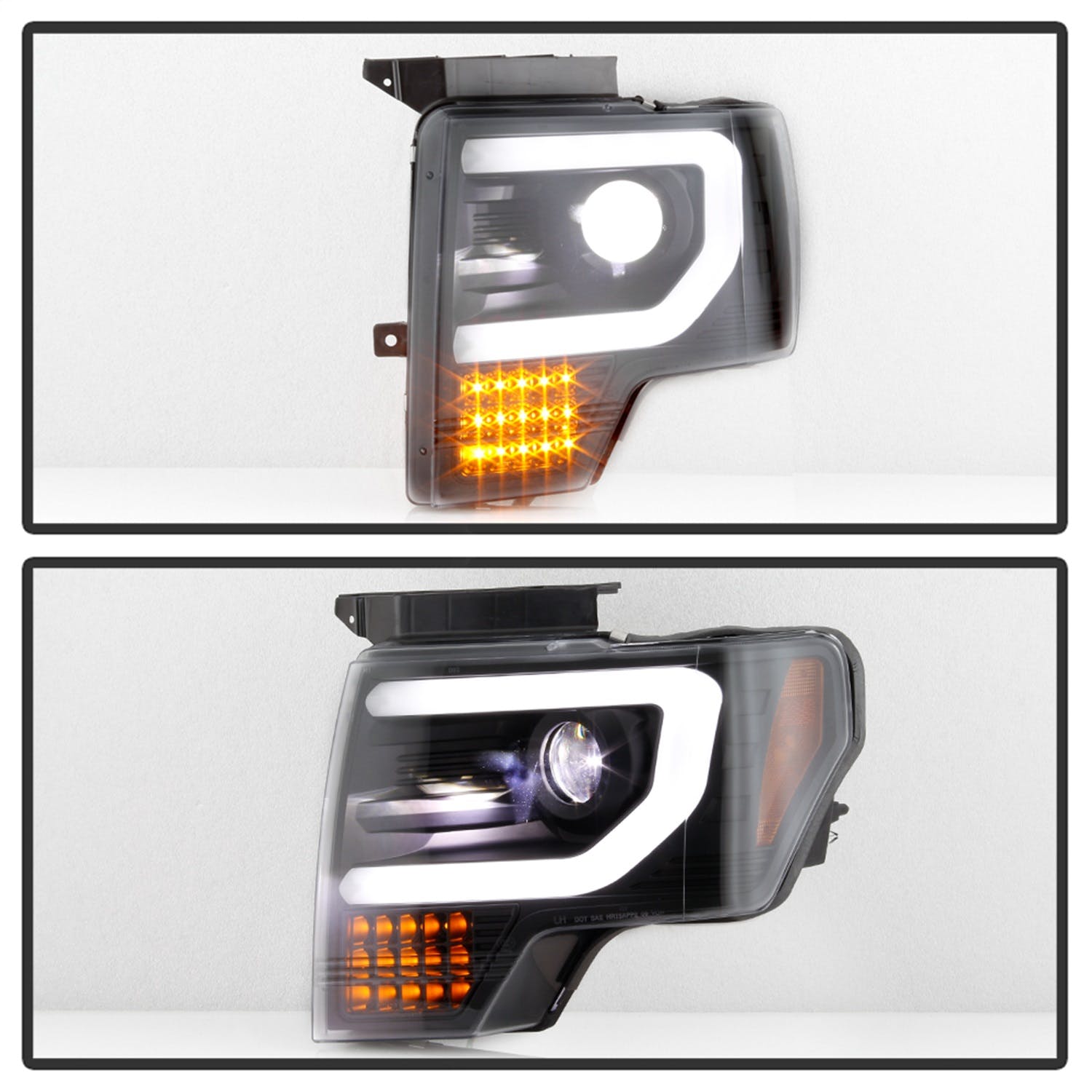 Spyder Auto 5087560 LED Light Bar Projector Headlights