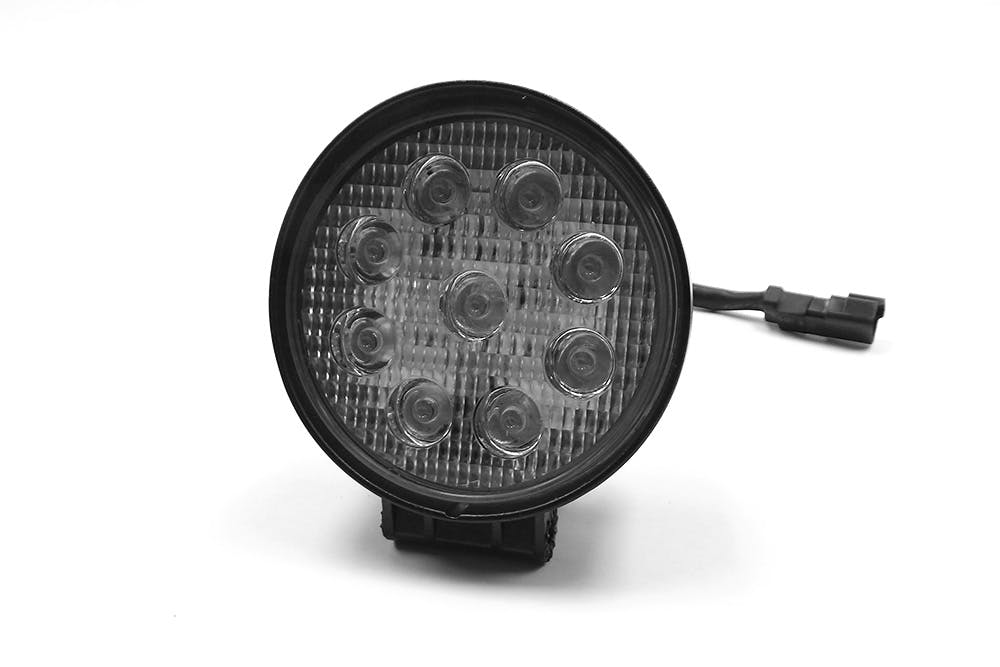 Iconic Accessories 511-1041 4.5 Round LED Spot Light (30° Spot, 2,430 lm, Chrome Face)