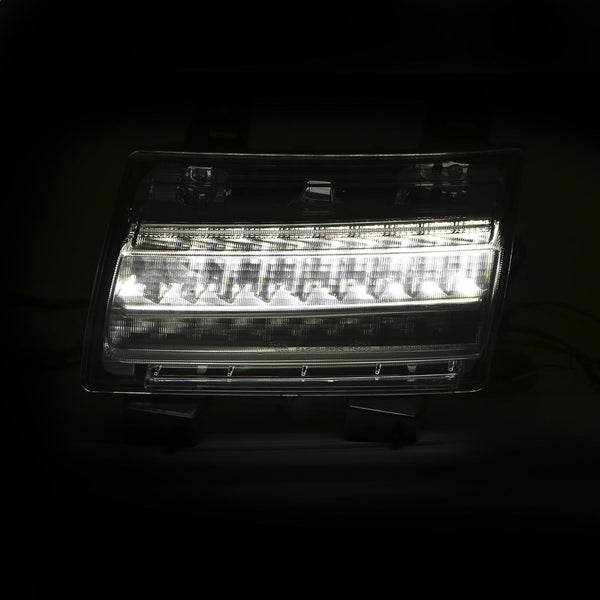 AnzoUSA 511082 LED Chrome Clear with Sequential signal