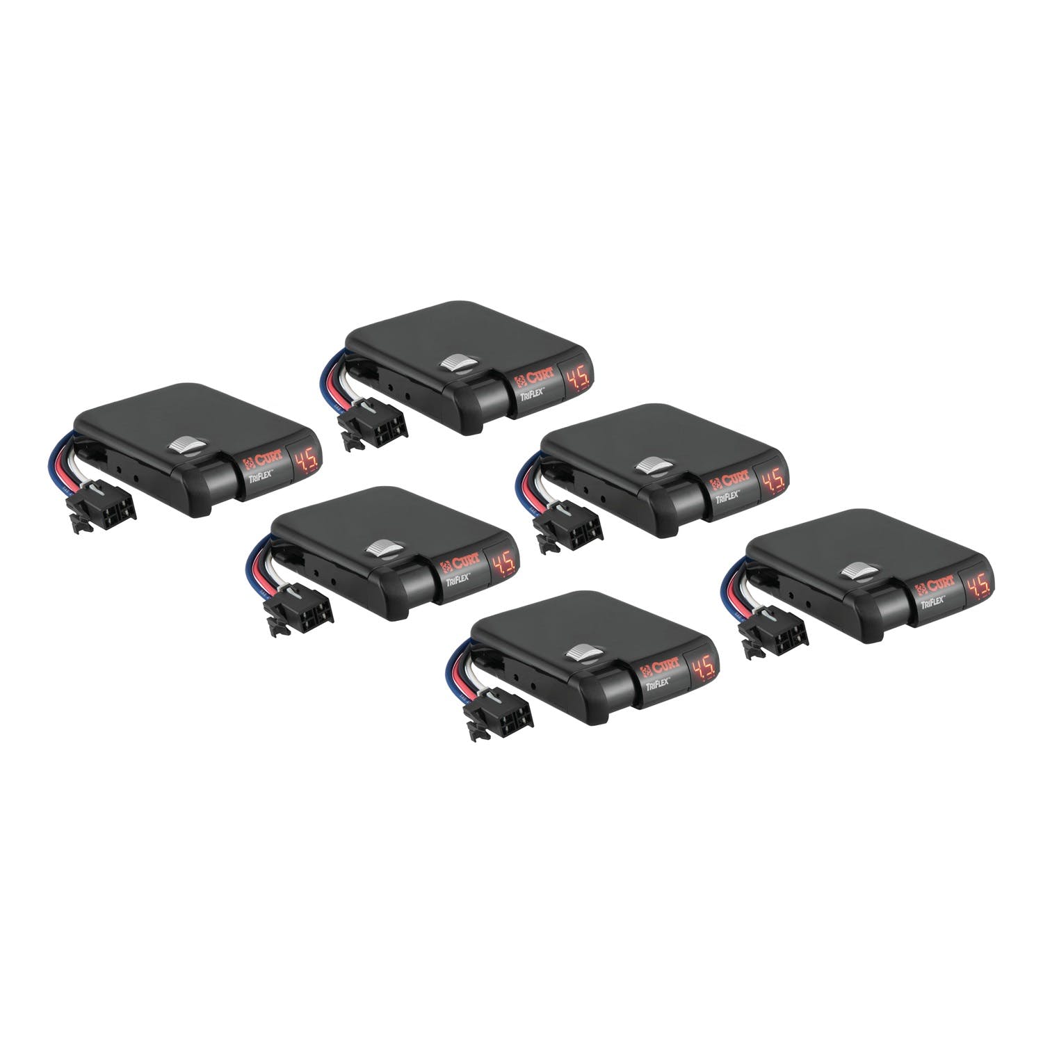 CURT 51142 TriFlex Proportional Trailer Brake Controllers (6-Pack)
