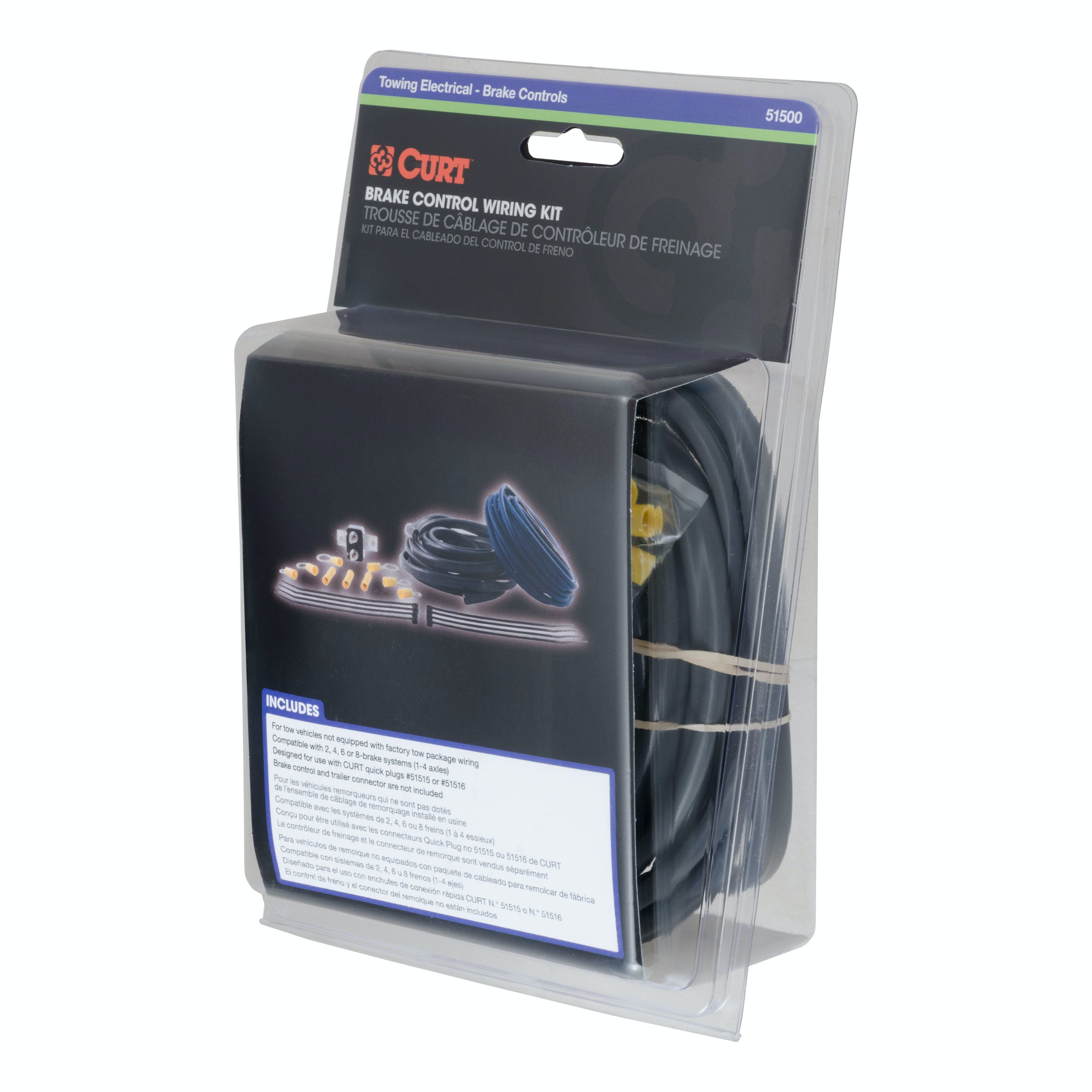 CURT 51500 Trailer Brake Controller Wiring Kit