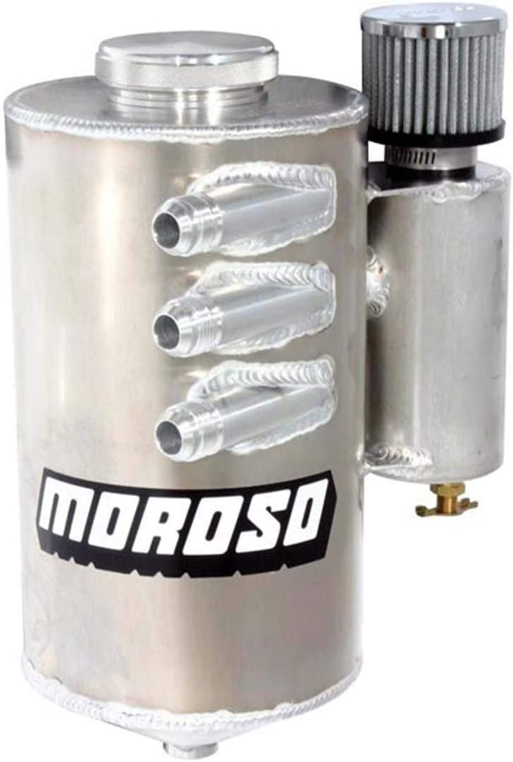 Moroso 22689 Dry Sump Tank (15, 6qt, -12AN) with Integral Breather Tank