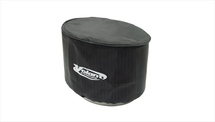 Pre-Filter Air Intake 6 Inch Length 8.25 x 5.5 Inch Top 9.5 x 6.5 Inch Base Oval Volant