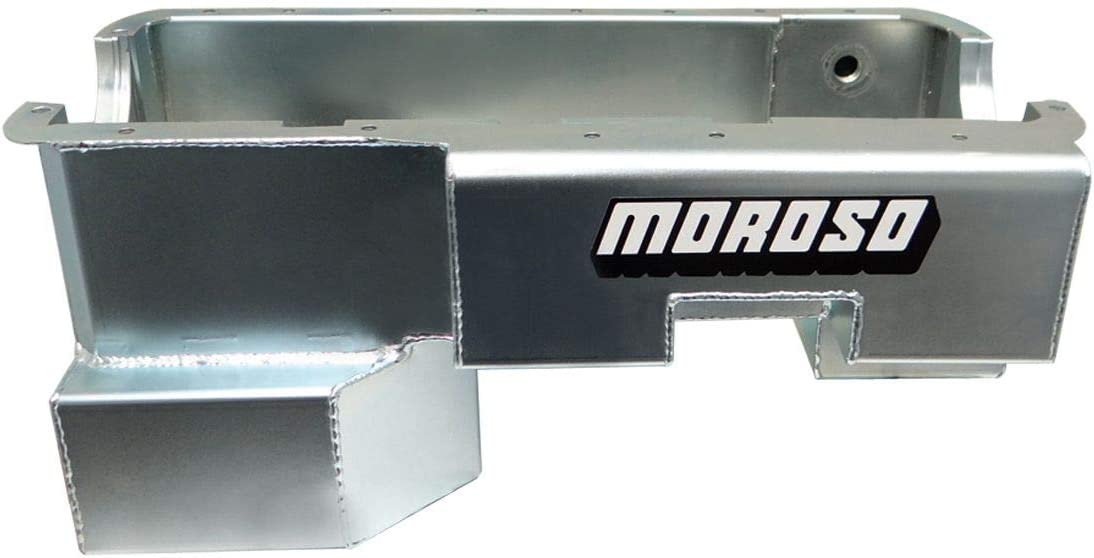 Moroso 20529 Wet Rear Sump Kicked-Out Steel Oil Pan (9deep/7qt/Core-Base/Ford 351C/351M/400)