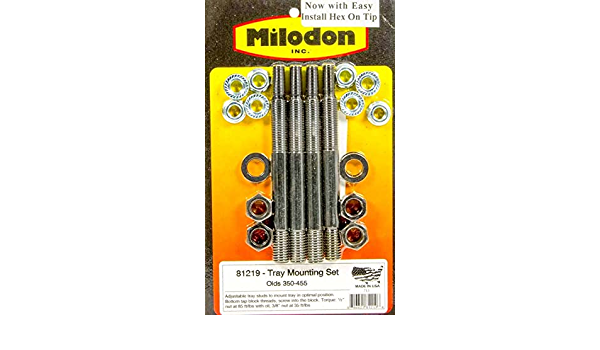Milodon Olds Tray Install Set 81219