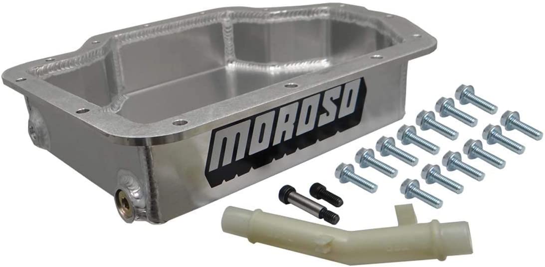 Moroso 42020 Fabricated Billet Rail Transmission Pan (GM Turbo 400)